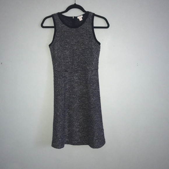 Black & White Tweed J Crew Dress Size 00 - Picture 3 of 6